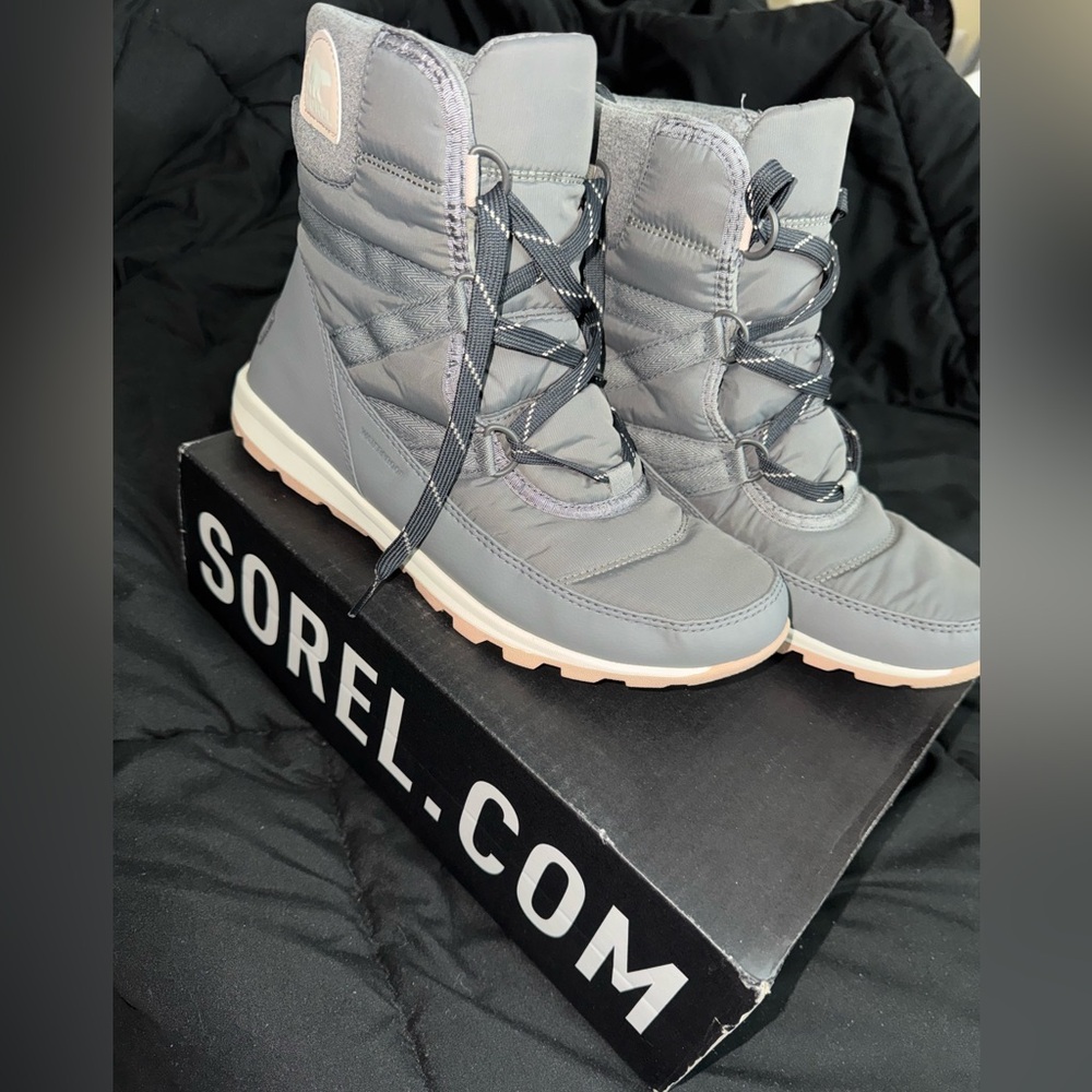 Sorel Gray Winter Boots